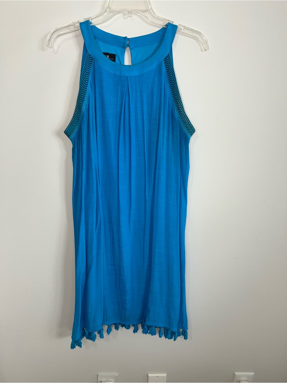 AGB Teal Blue Shift Dress